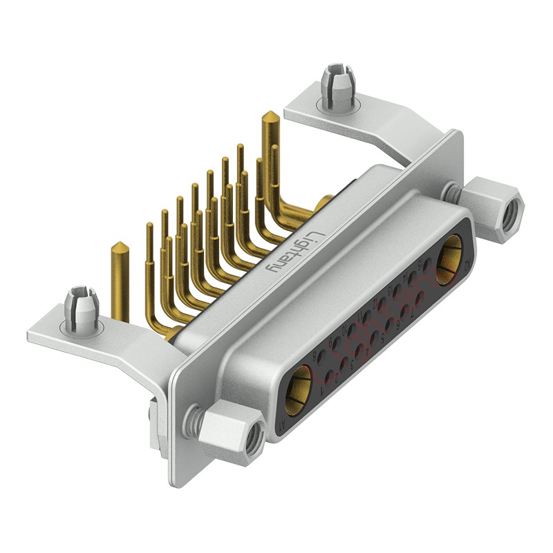 17W2母PCB彎插板/鉚支架10.8/大電流10A