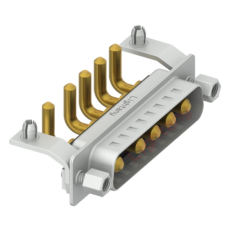 5W5公PCB彎插板/鉚支架11.6/大電流20A