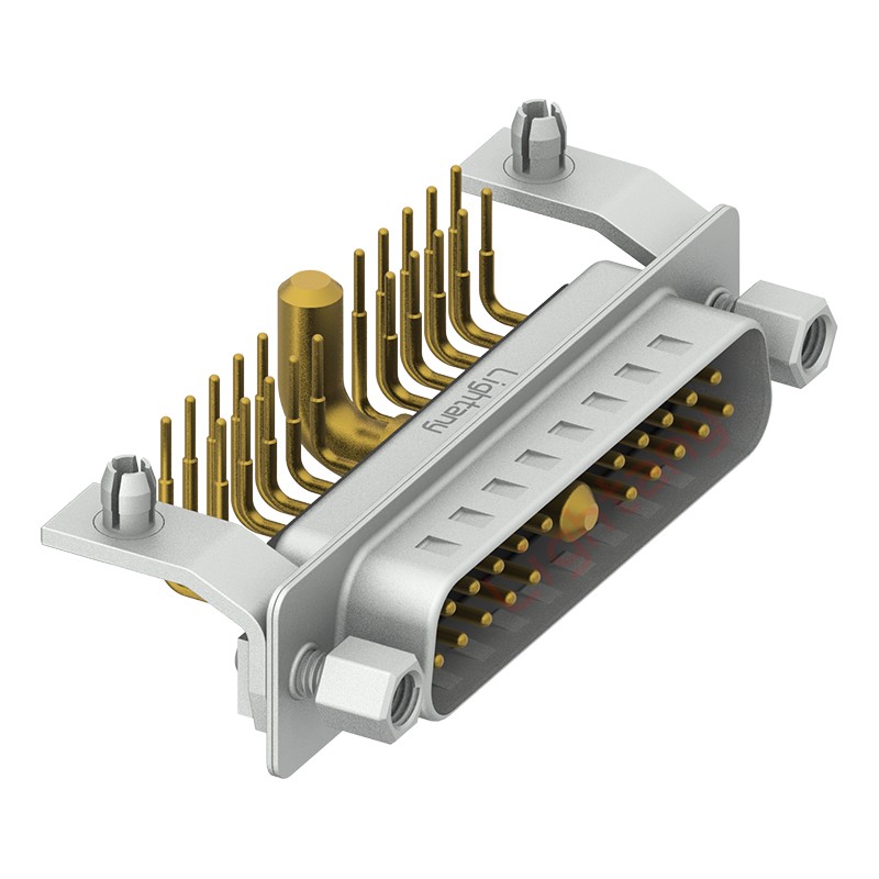21W1公PCB彎插板/鉚支架11.6/大電流40A