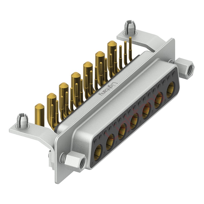 24W7母PCB彎插板/鉚支架12.2/大電流20A