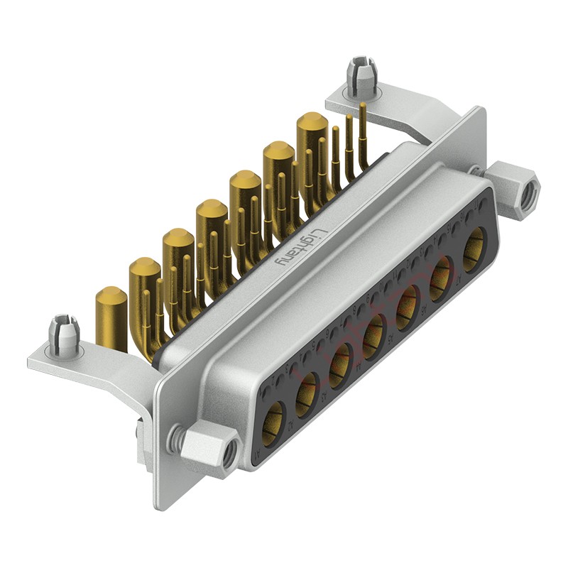 24W7母PCB彎插板/鉚支架12.2/大電流30A