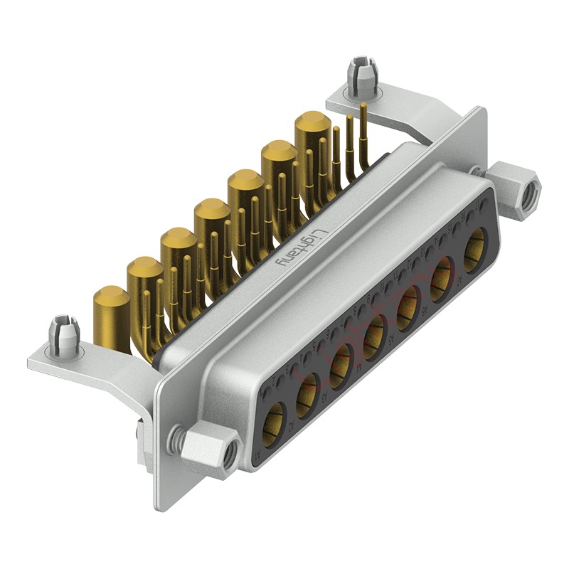 24W7母PCB彎插板/鉚支架12.2/大電流40A