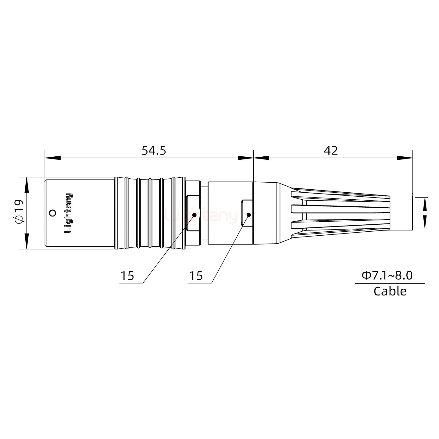 PHG.3B.003.CLLD82Z帶護(hù)套浮動插座