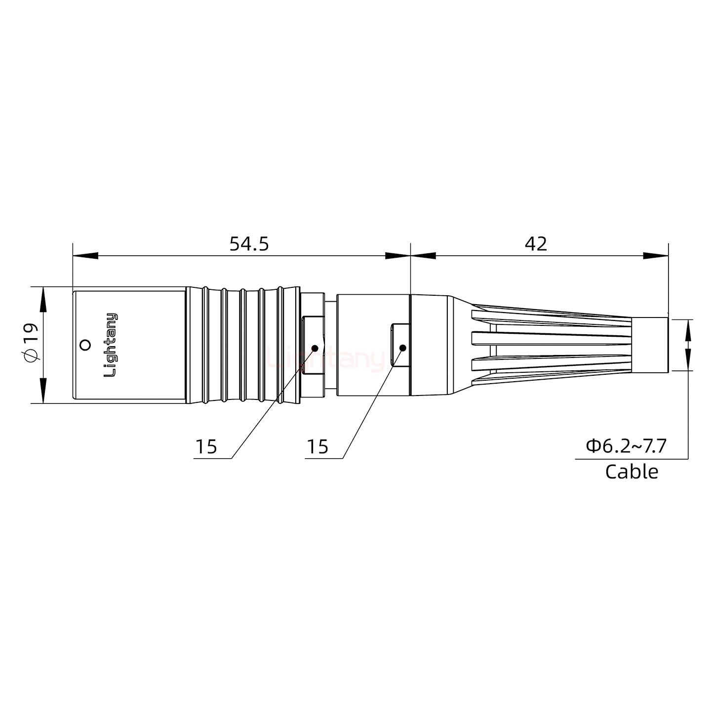 PHG.3B.008.CLLD72Z帶護(hù)套浮動插座