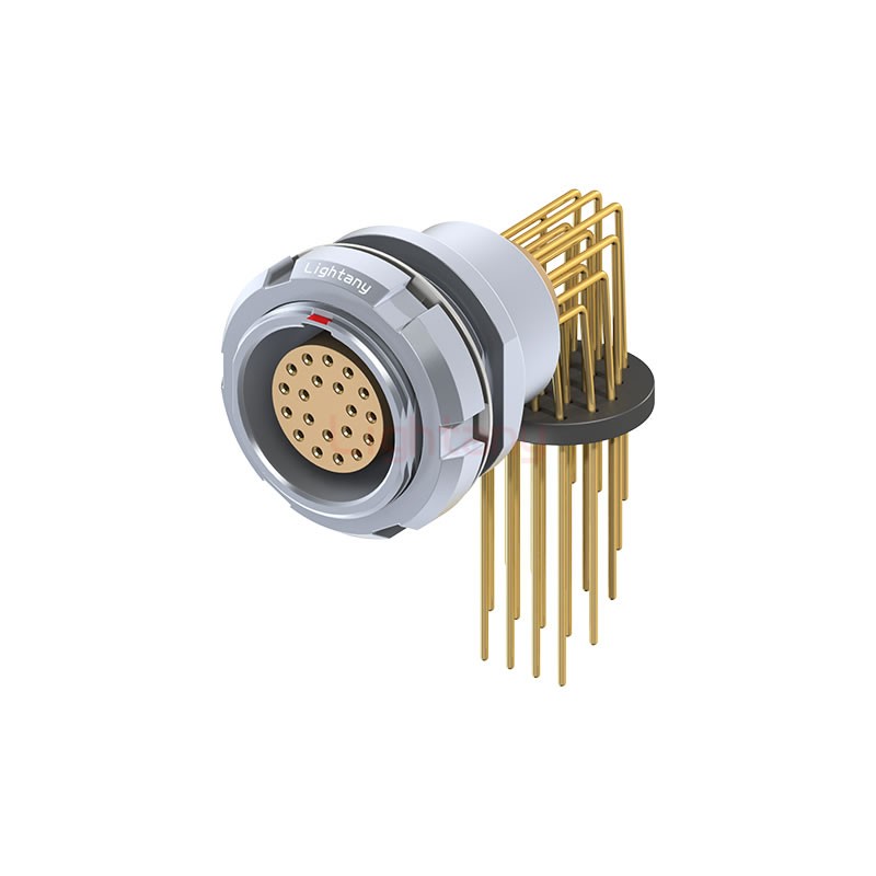 EEG.3B.020.CLV前螺母插座 PCB彎插板