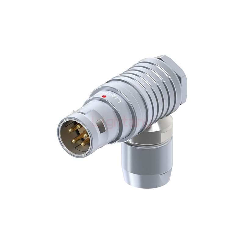 FHG.2B.005.CLAD82推拉自鎖彎式插頭