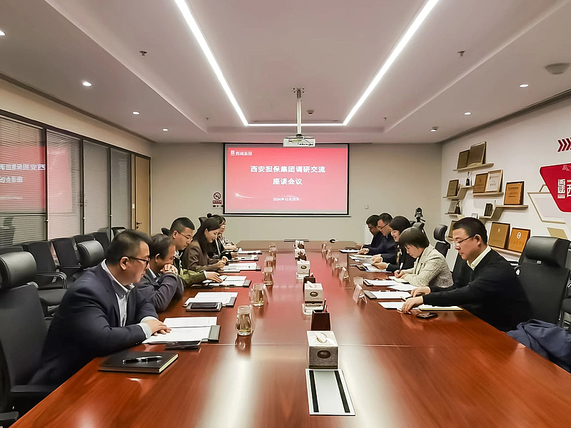 【金控快報(bào)】西安擔(dān)保集團(tuán)會(huì)同西咸新區(qū)科技創(chuàng)新和新經(jīng)濟(jì)局前來調(diào)研交流